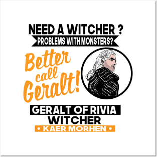 Better call Geralt Posters and Art